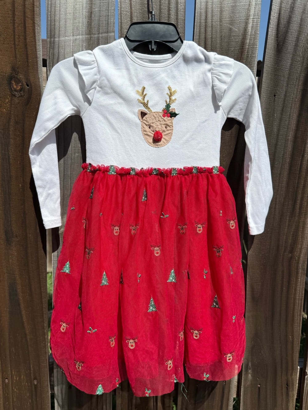 Girls Christmas Dress 7/8